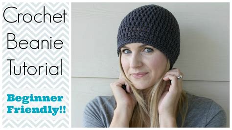 crochet  beanie tutorial beginner friendly youtube